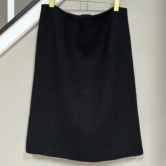 Runway Marc Jacobs | DOUBLE-FACE BOUCLE PENCIL WOOL A-line SKIRT - Picture 5 of 12